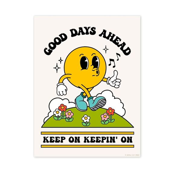 SALE Retro Vintage 50’s Style Cartoon Lined Notebook - Picture 1 of 6